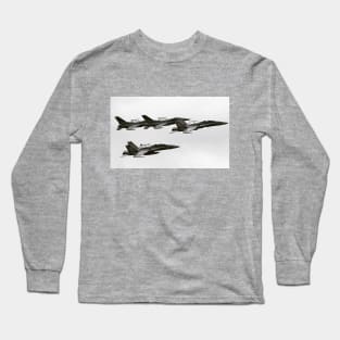 F-16 and CF-18 NORAD Formation Long Sleeve T-Shirt